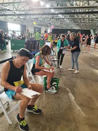 Hobart and Kingston Chiropractic helping runners at the Hobart Airport Marathon