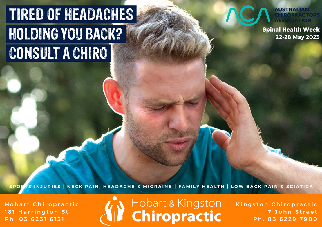 Hobart and Kingston Chiropractic Spinal health week