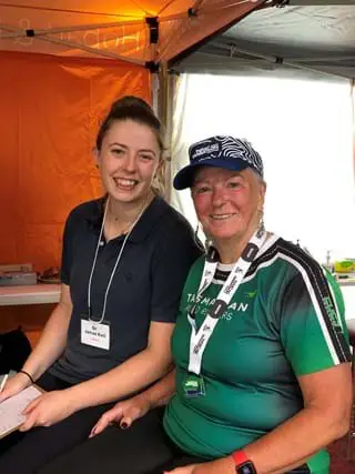 Hobart and Kingston Chiropractic helping runners at the Hobart Airport Marathon