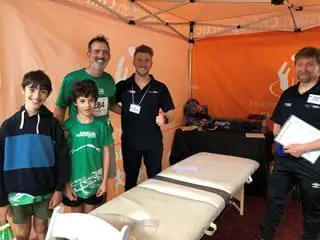 Hobart and Kingston Chiropractic helping runners at the Hobart Airport Marathon