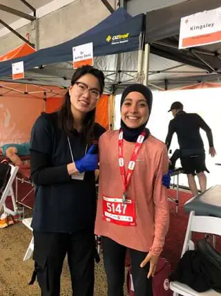 Hobart and Kingston Chiropractic helping runners at the Hobart Airport Marathon