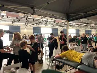Hobart and Kingston Chiropractic helping runners at the Hobart Airport Marathon