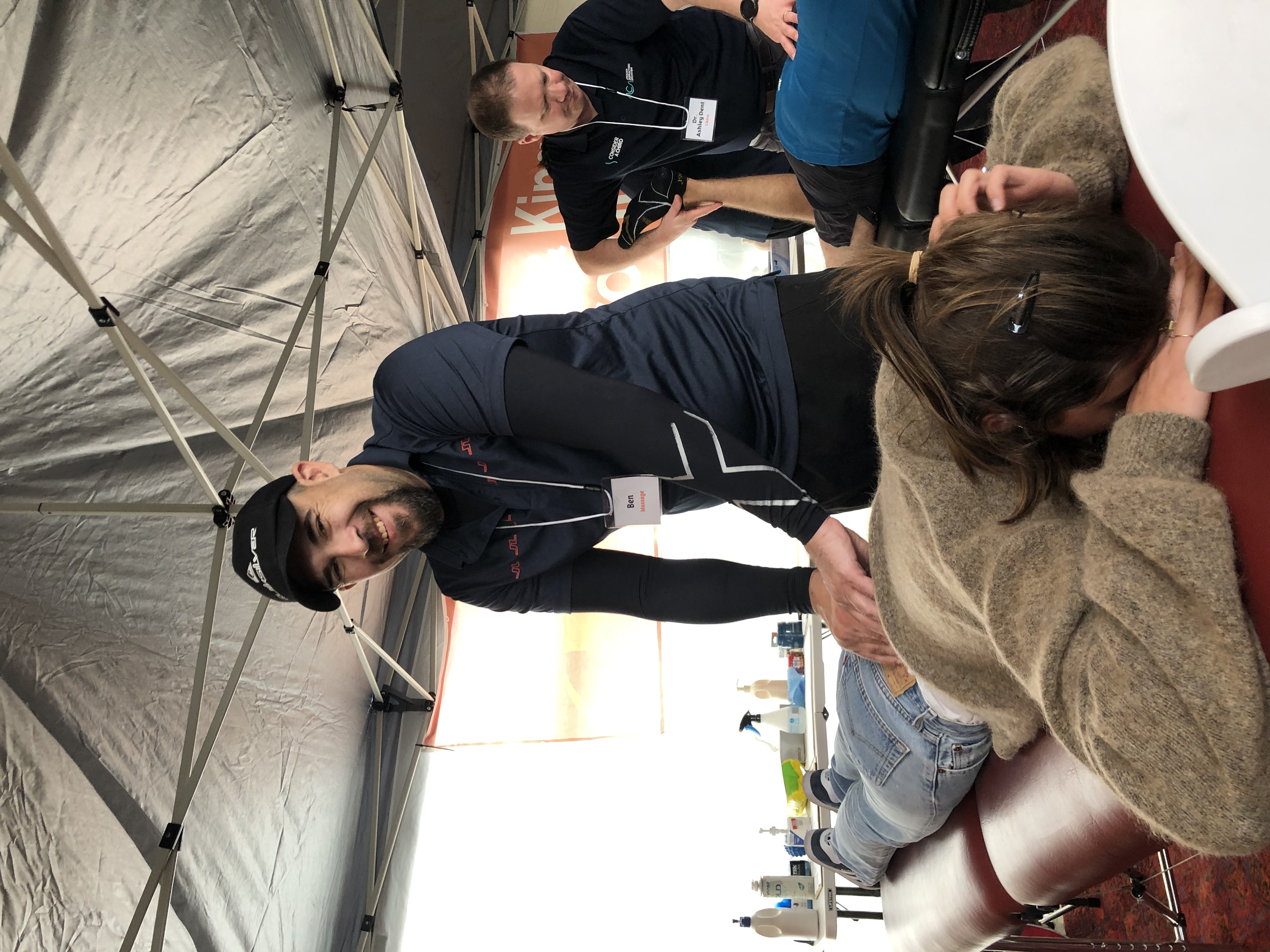 Hobart and Kingston Chiropractic helping runners at the Hobart Airport Marathon