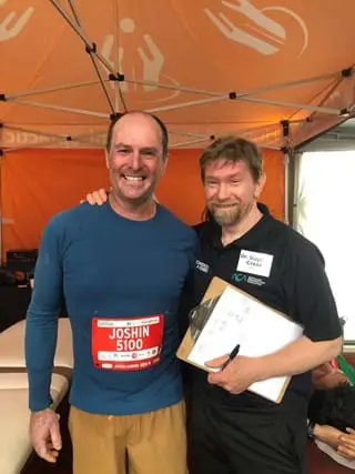Hobart and Kingston Chiropractic helping runners at the Hobart Airport Marathon