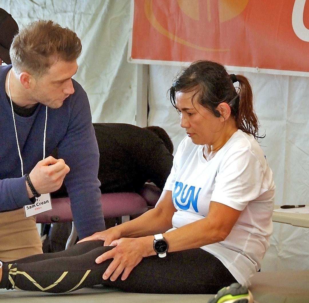 Dr Sam Crean(Chiro) Hobart Marathon