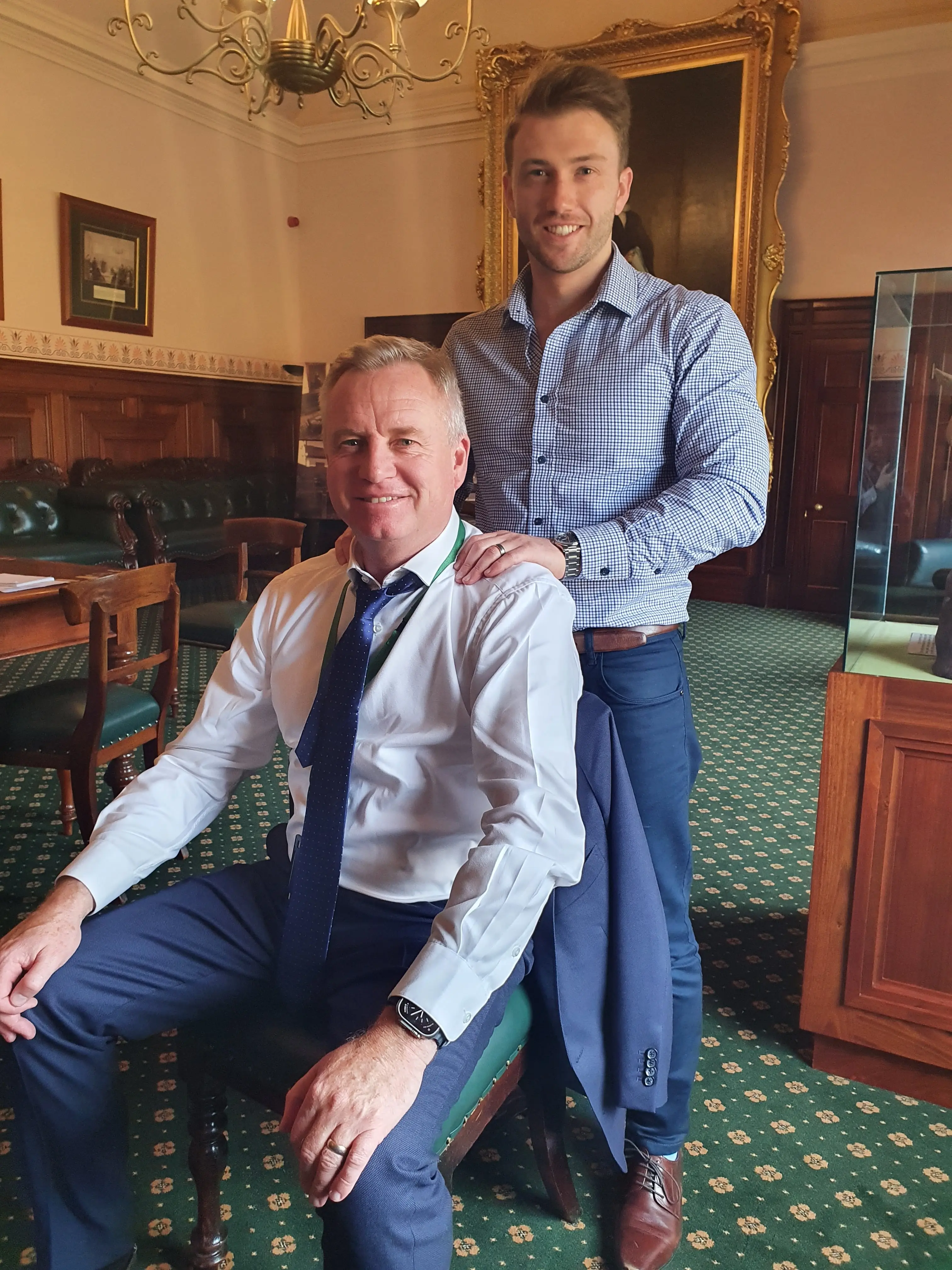 Dr Sam Crean Headache check Spinal Health Week Premier of Tasmania Hobart Chiropractic